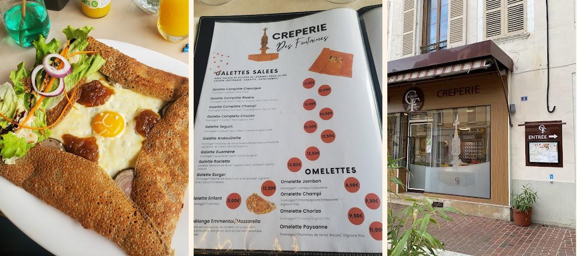 Restaurant Crêperie des fontaines - Gallery Image 2