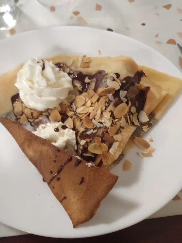 Crêpe Poire Belle Hélène